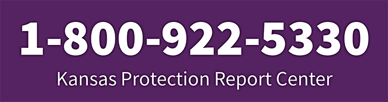 Image of Contact Number 18009225330 for Kansas Protection Report Center